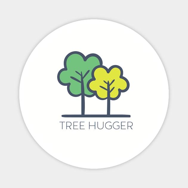 Tree Hugger Magnet by nyah14